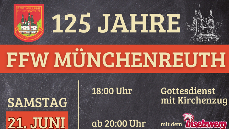 Ausstattung Festdamen zum 125-jährigen Gründungsfest FW Münchenreuth